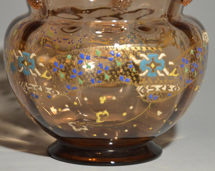 Emile Galle ガレ エナメル 花瓶 1800年後半 | 古美術ささき