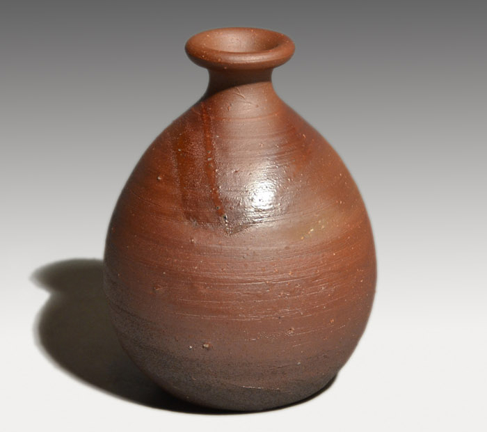 備前徳利 藤原 雄(作) 共箱 | 古美術ささき