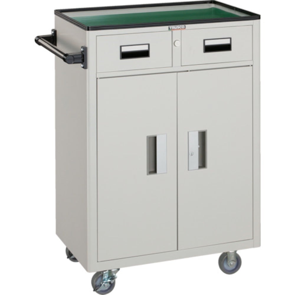 □トラスコ中山(TRUSCO) ツールワゴン 600X400XH880 引出