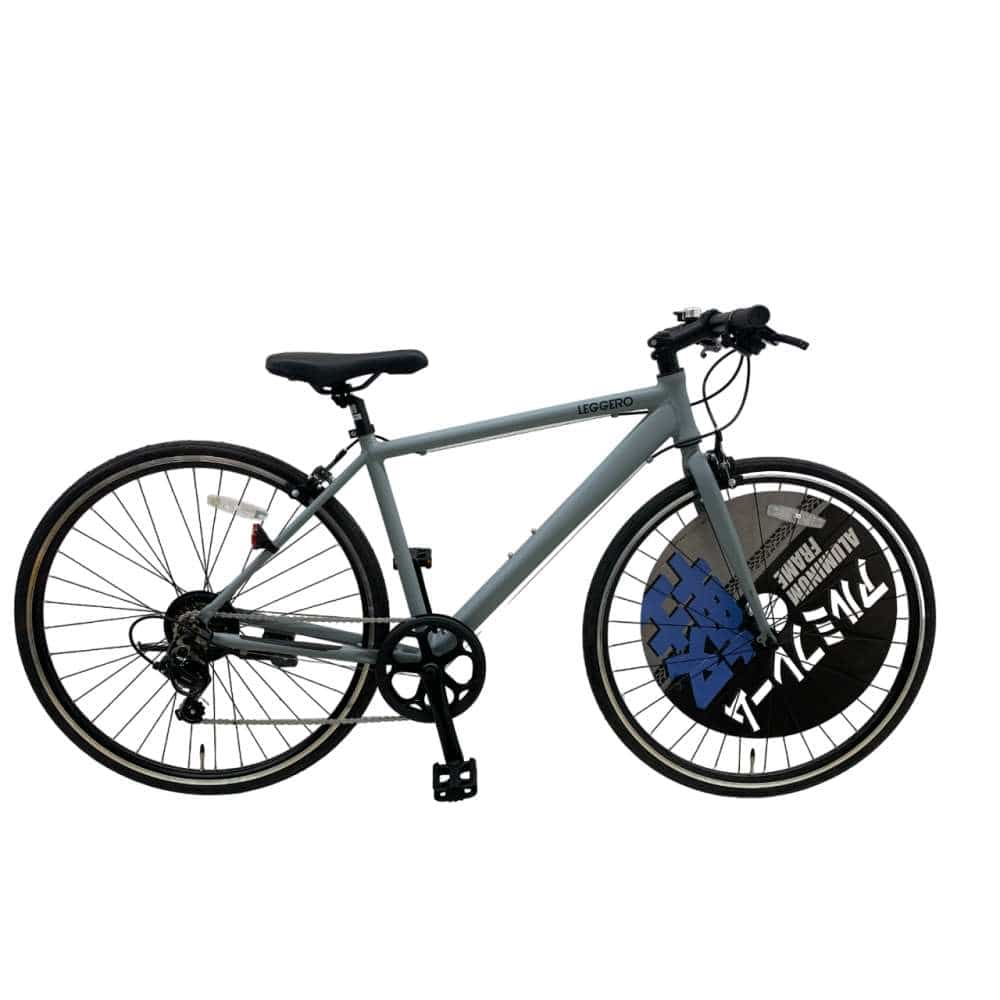 SOUTHERNPORT 700Cアルミクロス 外装7段 グレー: カー・自転車