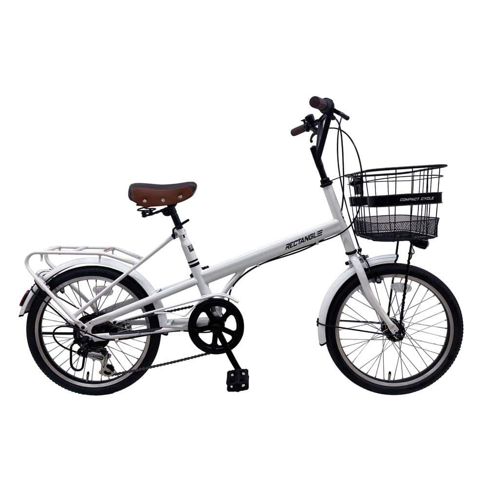 SOUTHERNPORT 20型小径車 外装6段オートライト ホワイト(ホワイト