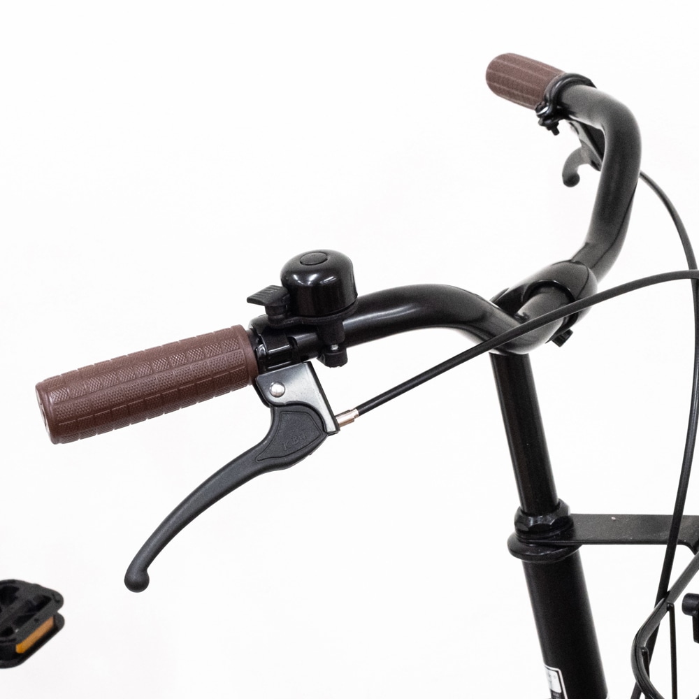 20インチ軽快車 変速無し 21KL201ED(マットブラック): カー