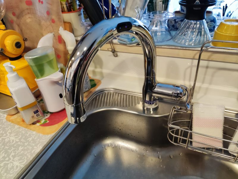 タカギのタッチレス蛇口一体型浄水器 LC 「LC122MN」を使ってみました