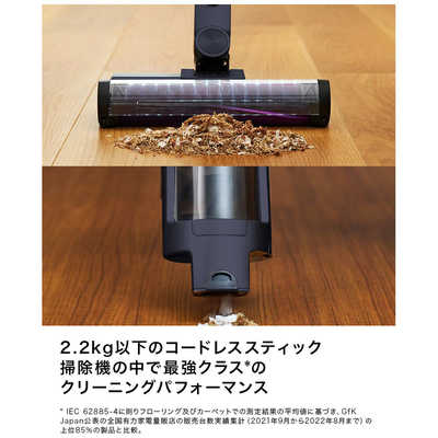 SHARK スティッククリーナー CleanSense iQ コードレス ミッドナイト