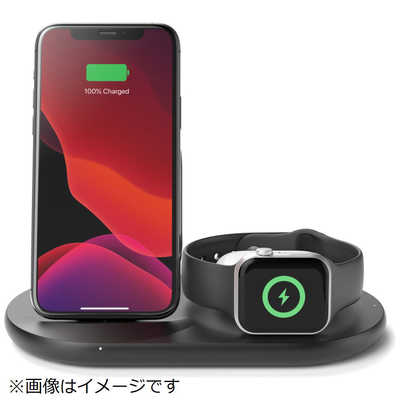 BELKIN BOOST↑CHARGE 3 in 1ワイヤレス充電スタンド(iPhone､Apple