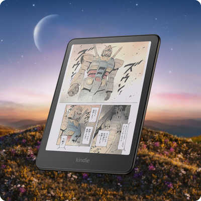 Amazon Kindle Colorsoft (16GB) 7インチカラーディスプレイ、色調調節