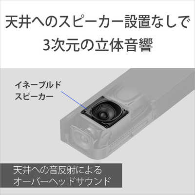 ソニー SONY サウンドバー ［ハイレゾ対応 /DolbyAtmos対応 /Wi-Fi対応