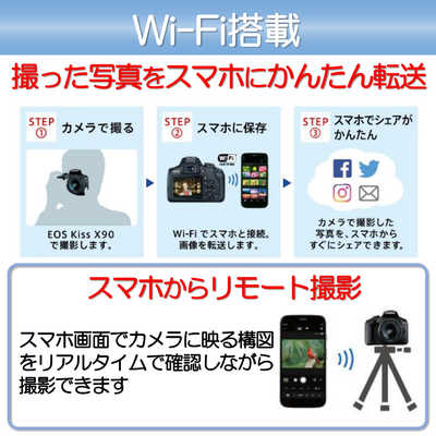 キヤノン CANON 一眼レフカメラ EOS Kiss X90 ボディ の通販