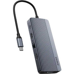 ANKER USB-C ハブ (10-in-1 Dual Display) A83C20A1 [グレー] 価格比較