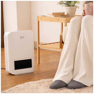 ORIGINALBASIC セラミックファンヒーター ホワイト OB-CHS1-W の通販