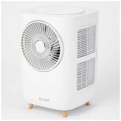 QUADS ミニスポットクーラー COOLME（クールミー） ホワイト QS204-WH