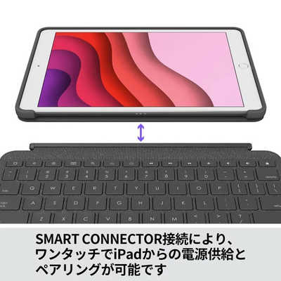 ロジクール COMBO TOUCH for iPad (第7世代用) トラックパッド付