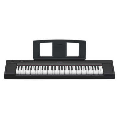 ヤマハ YAMAHA 電子キーボード ブラック ［61鍵盤］ NP-15B の通販