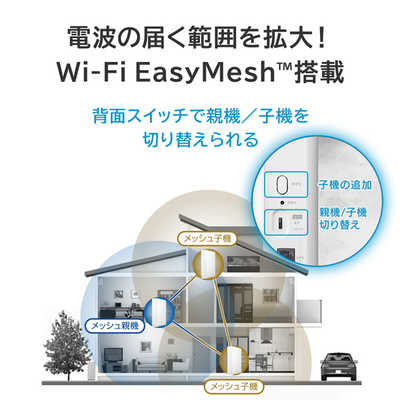 IOデータ 2.5Gbps対応Wi-Fi 7デュアルバンドルーター ［Wi-Fi 7(be