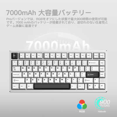 KIBU キーボード WOBKEY Rainy 75 Pro系モデル(英語配列) ［有線