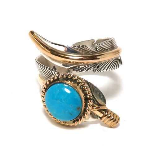 Harvey Mace（ハービー・メイス）作の フェザー型のリング