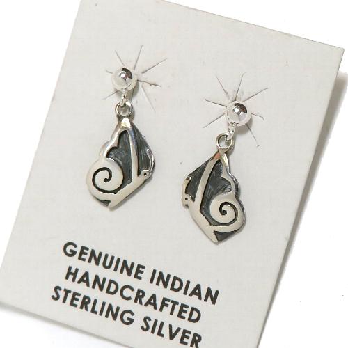 インディアン,ジュエリー ホピ ピアス