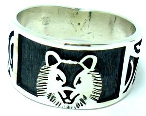 ホピ族製作のリング インディアンジュエリー