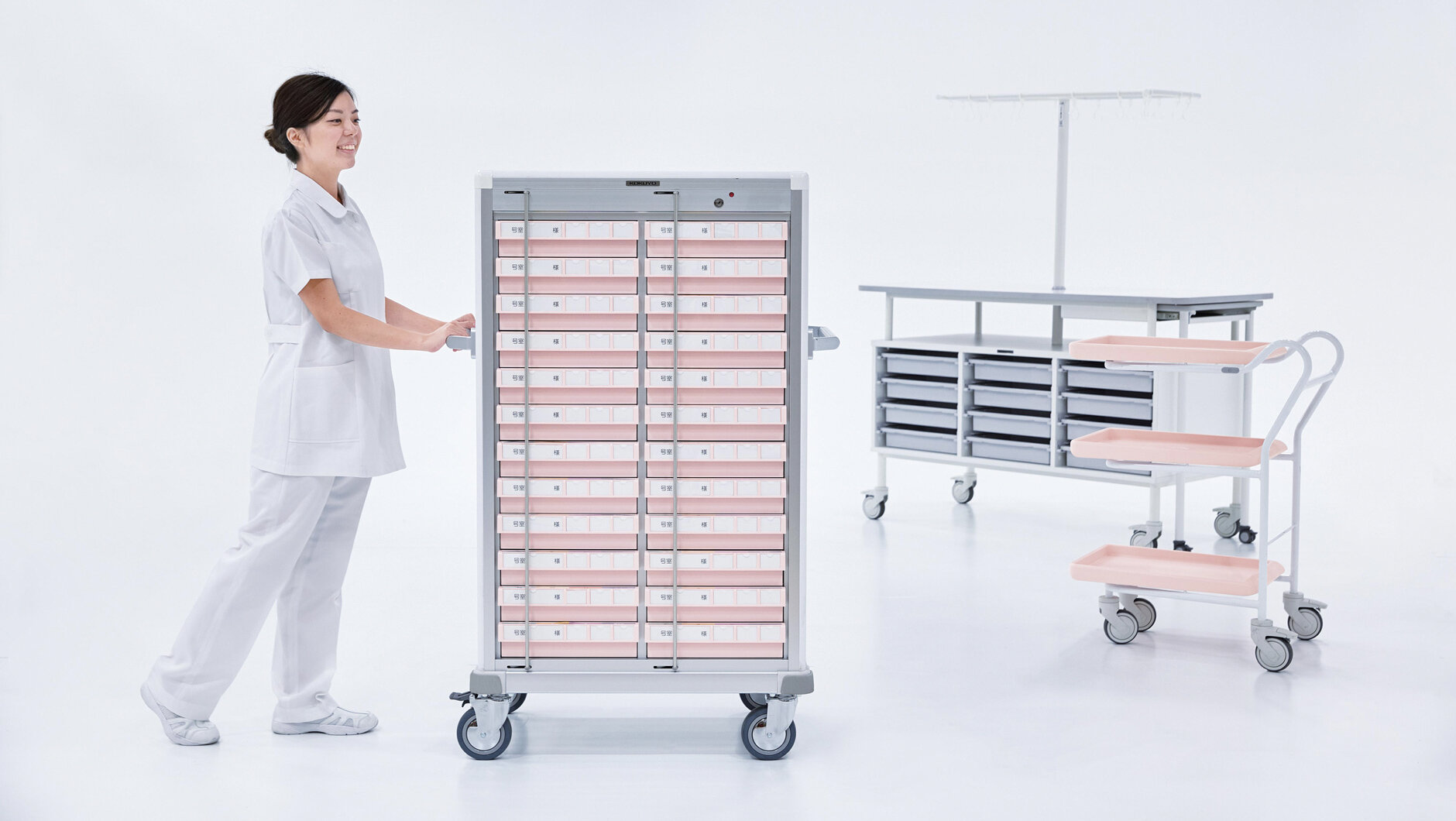与薬カート｜製品情報｜コクヨの医療・高齢者福祉｜コクヨファニチャー