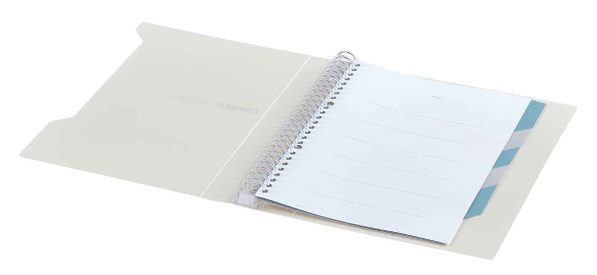 Easy-to-open Binder with Campus Binder with Index, B5-S, 26-hole