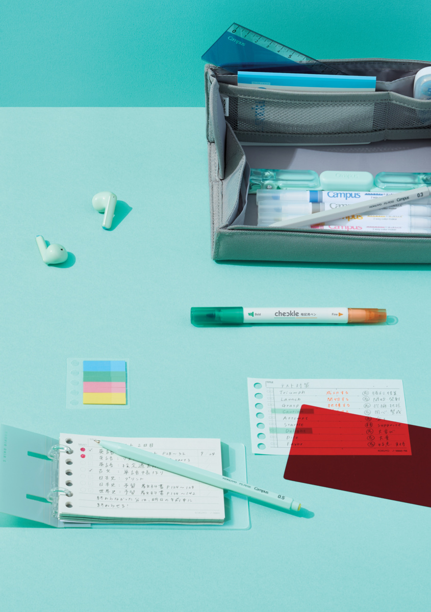 キャンパス ルーズリーフ 暗記がはかどるルーズリーフ A7 暗記罫 30枚