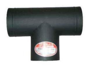 ホンマ製作所 黒耐熱煙突 T曲り 煙突径150mm の通販