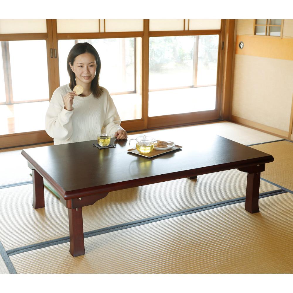 折脚座卓 120×75cm の通販 | ホームセンター コメリドットコム