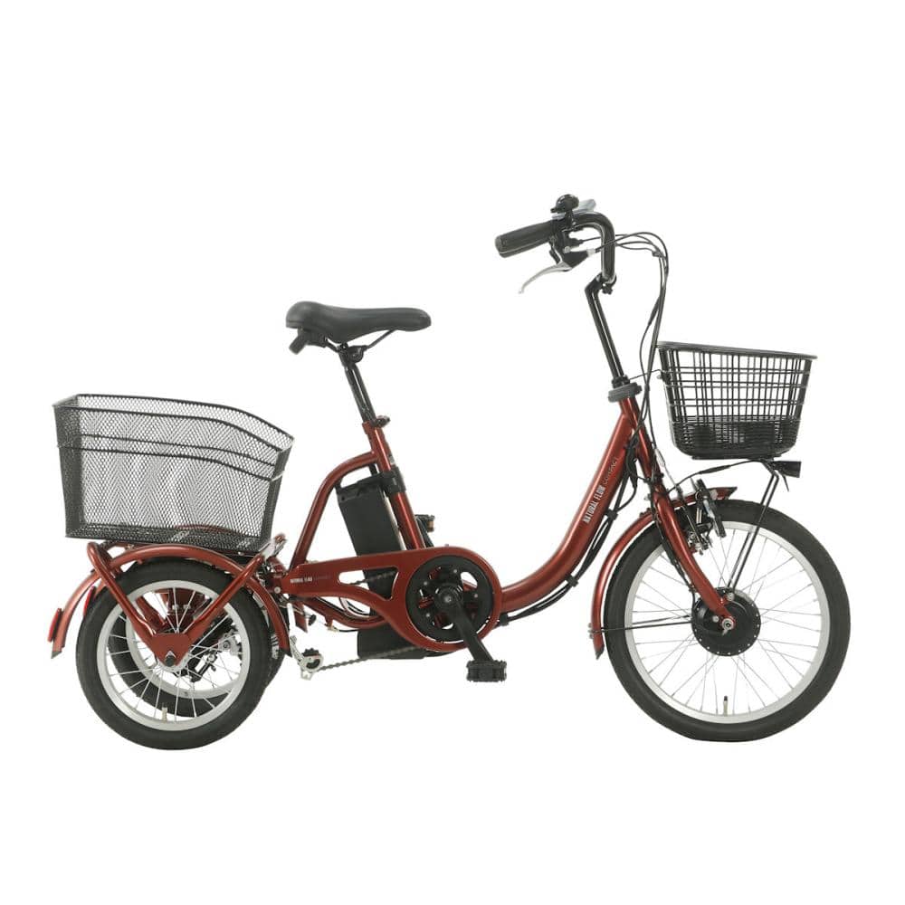 ロータイプ電動アシスト三輪自転車 ナチュラルフロー コンパクト の
