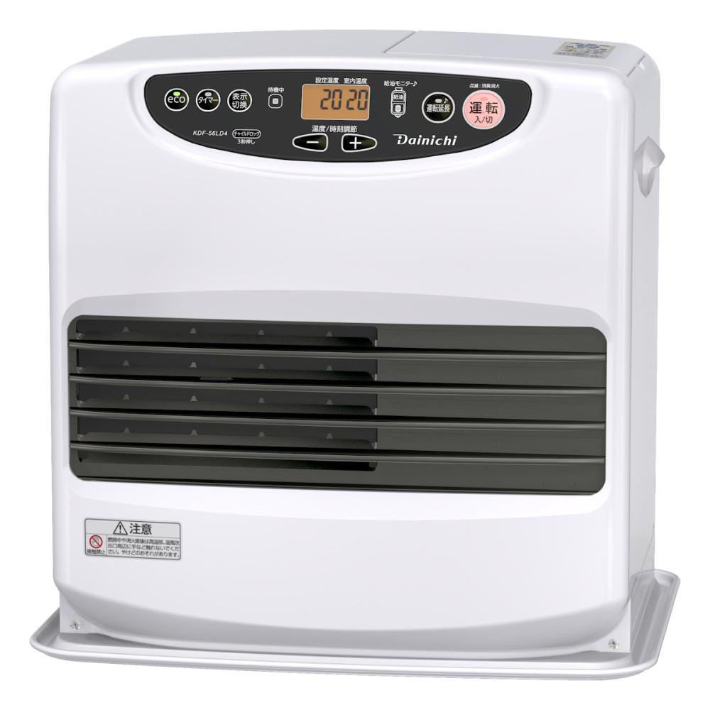 コロナ 対流型石油ストーブ 木造17畳 ホワイト KCL－6624（W