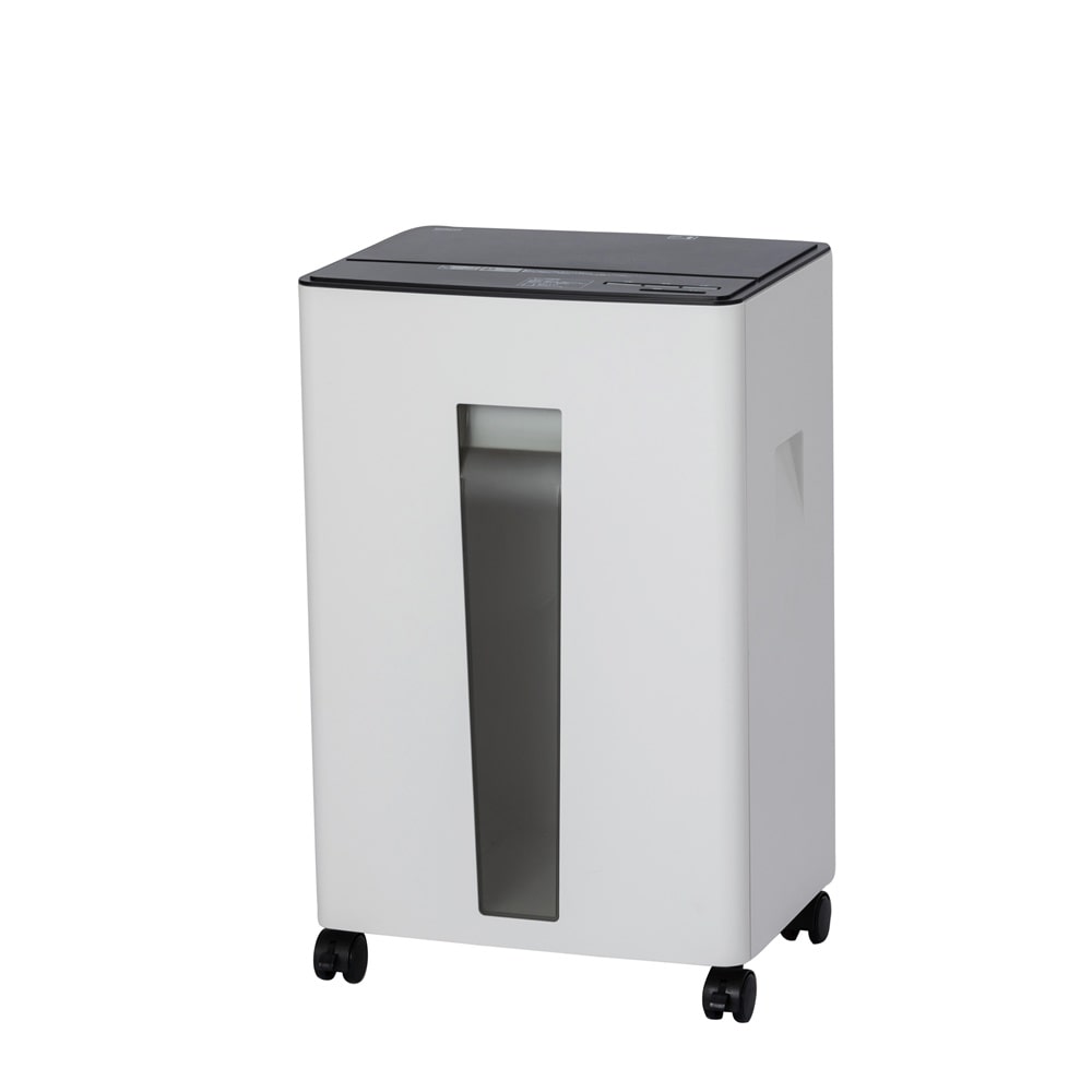 ナカバヤシ 超静音シュレッダー マイクロクロスカット ホワイト NSE