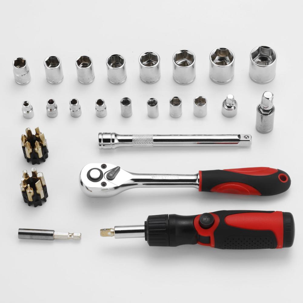 京都機械工具 KTC 工具セット（チェストタイプ）66点 ブラック