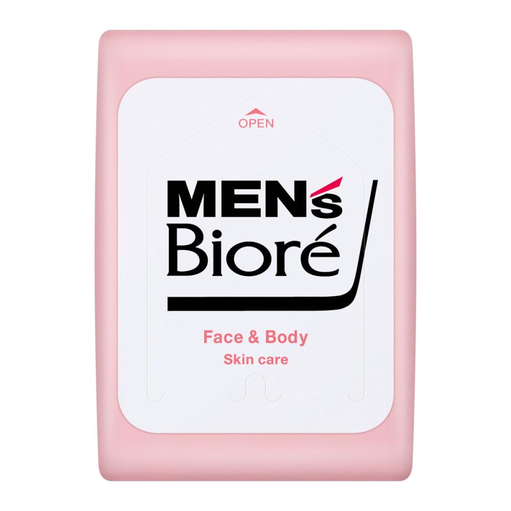 花王 メンズビオレ 顏もふけるボディシート 肌ケアタイプ 28枚 の