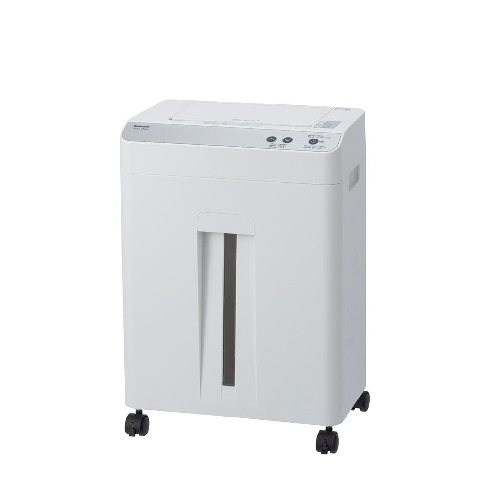 ナカバヤシ 超静音シュレッダー マイクロクロスカット ホワイト NSE