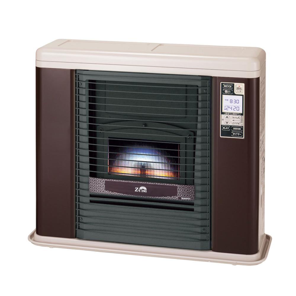 サンポット FF式輻射床暖内蔵ストーブ ゼータスイング 木造18畳