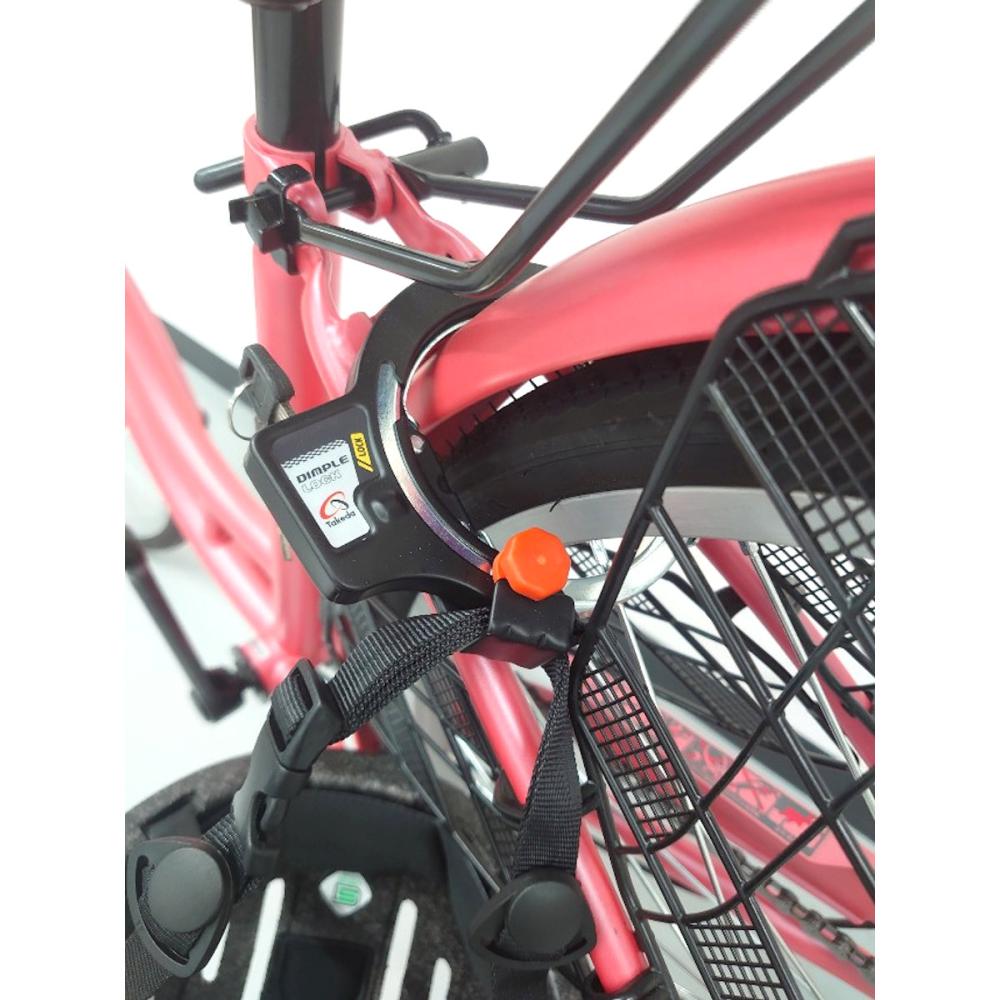 軽快車 パンクしにくい プリモビ 26インチ マットローズピンク の