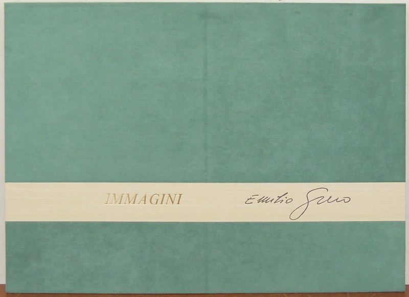 エミリオ・グレコ 『エッチング集 おもかげ』 [古美術こもれび] 骨董