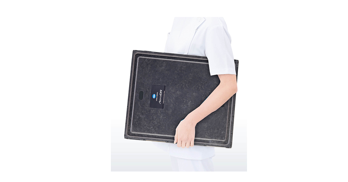 軽量化と低線量・高画質でX線撮影をサポートするカセッテ型デジタルX線