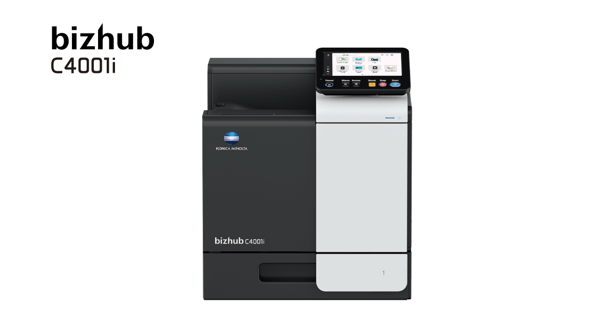 価格 - bizhub C4001 i - 製品情報 - ビジネスソリューション | コニカ