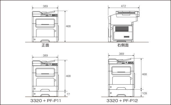 bizhub 3320-モノクロ複合機-ビジネスソリューション | コニカミノルタ