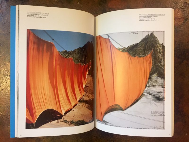 クリスト展 ヴァレーカーテンの全貌とアンブレラ・プロジェクトのため