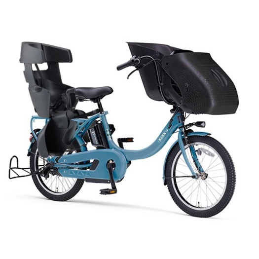 ヤマハ】電動アシスト自転車 3人乗り用チャイルドシート付きPAS Kiss