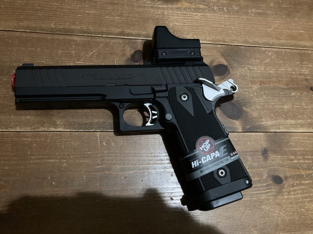 初速UPカスタム】 東京マルイ ハイキャパE 冬でも使える電動ハンドガン