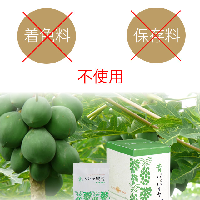 青パパイヤ酵素 タブレット バイオ・ノーマライザー 180粒（6粒×30包