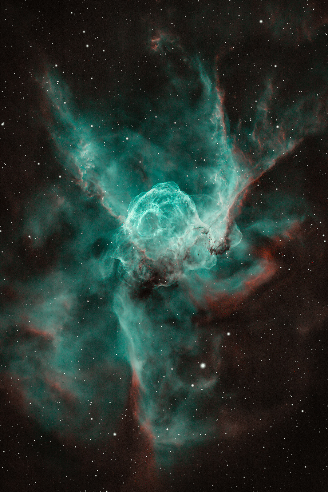 Thor's Helmet | Deep Space | Ken Koskela Photography