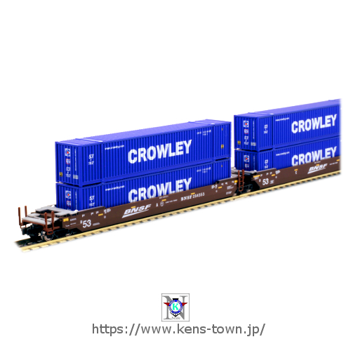 カトー KATO N 106-6182 MAXI-IV ダブルスタックカーBNSF（Swooshロゴ