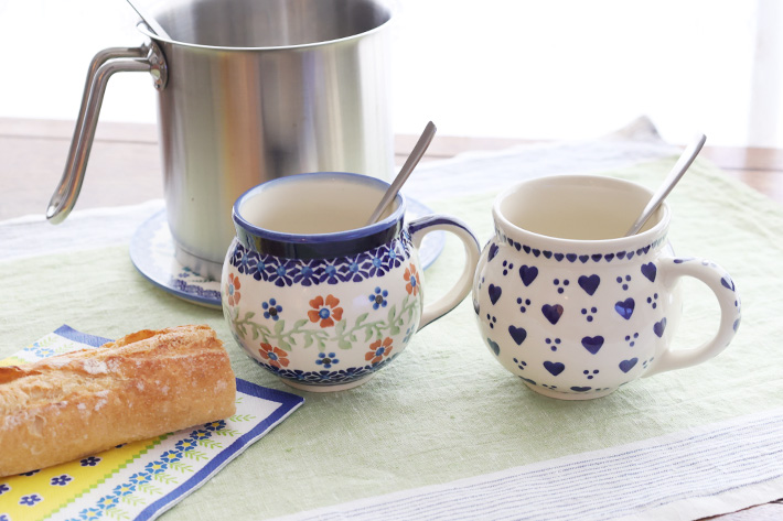 ポーリッシュマグ・大 ポーリッシュポタリー(ポーランド食器)