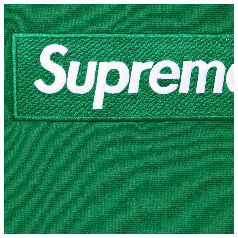 Supreme Box Logo Hooded Sweatshirt (FW24) Green | Supreme | KershKicks