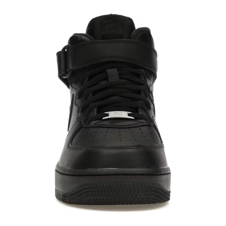 Nike Air Force 1 Mid Supreme Black | Supreme | KershKicks