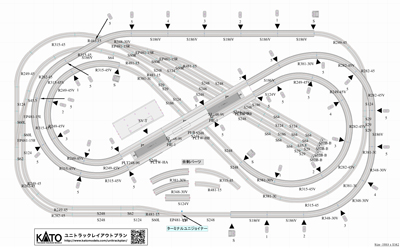KATO鉄道模型ホームページ | ユニトラック レイアウトプラン特集