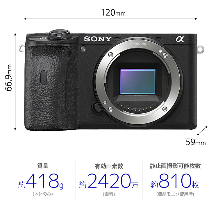 カメラのカツミ堂 / SONY α6600 ILCE-6600M 高倍率ズームレンズキット